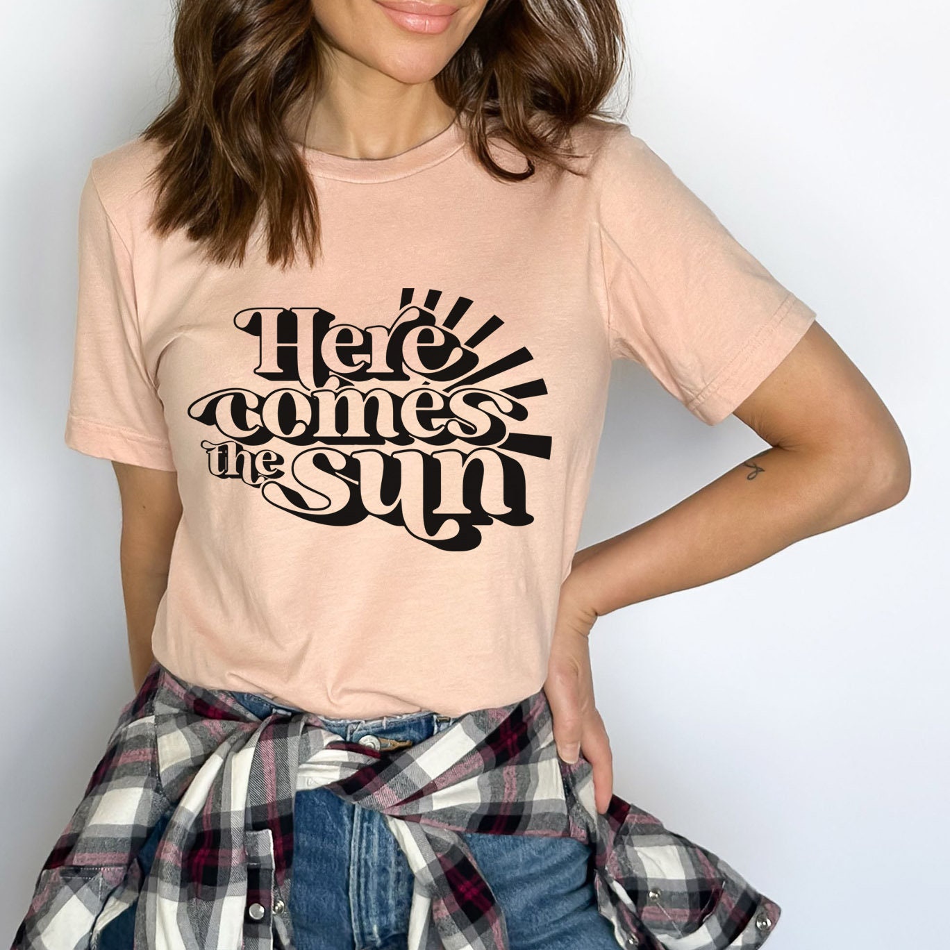 Hier kommt die Sonne Shirt, Strandleben Shirt, Strand Shirt, Sommer Shirts, Strand Shirts, Urlaubs Shirt, Urlaubs Shirt