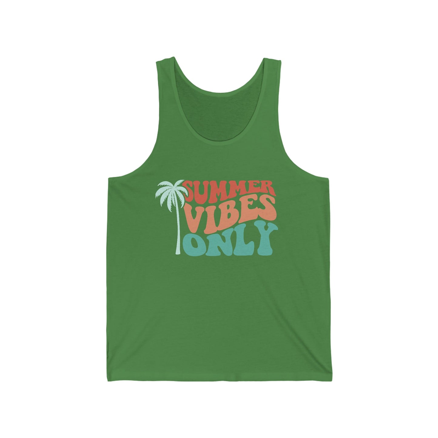 Summer Vibes Only Tank Shirt, Retro Shirts, Tank for Summer, Women Tank Top, Men Tank Top, Beach Shirts, Vacation Shirt