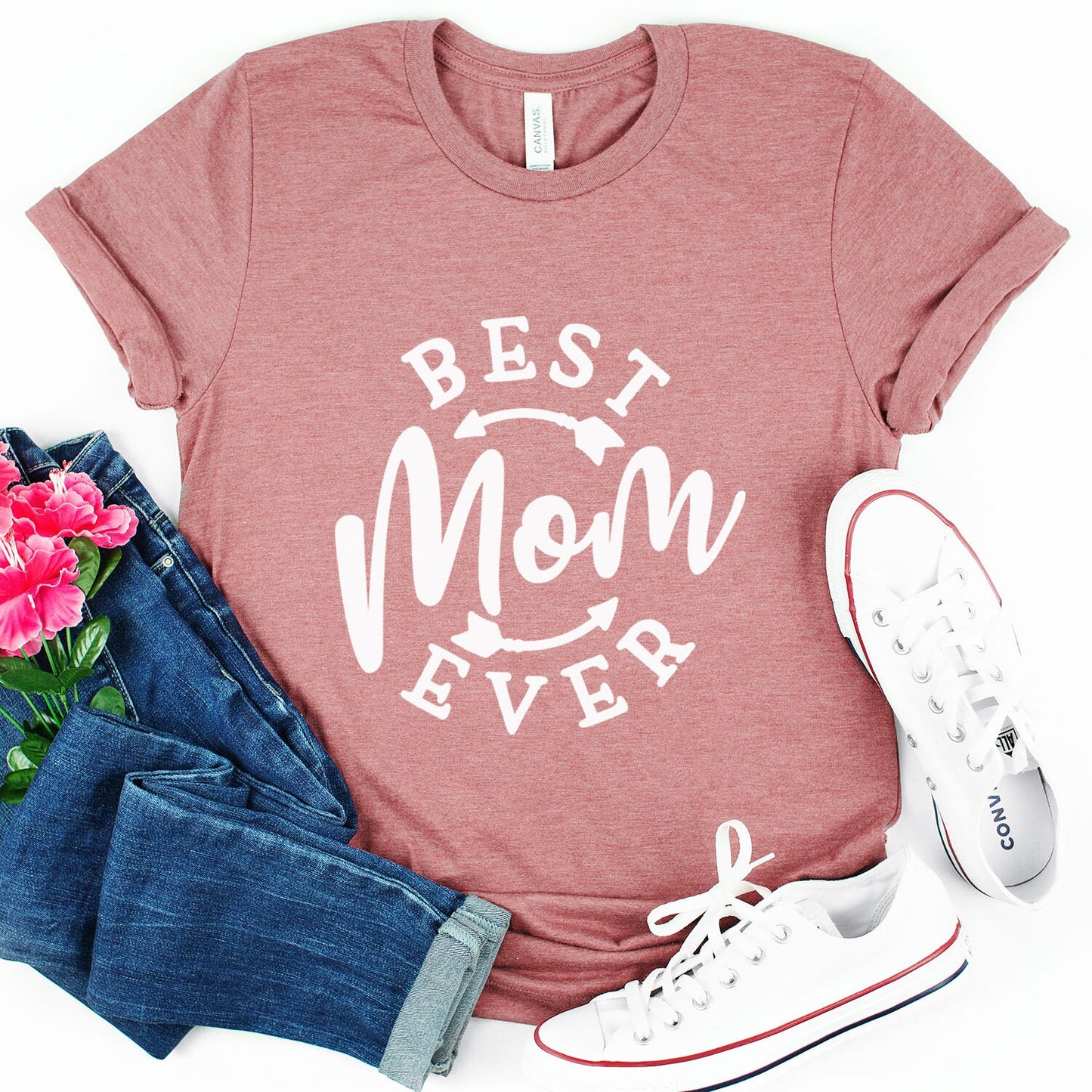 Best Mom Ever T-shirt, T-shirt for Mom, Gift Shirt for Mom, Mother's Day Gift Shirt, Mom Life Shirt, Parenting Shirt