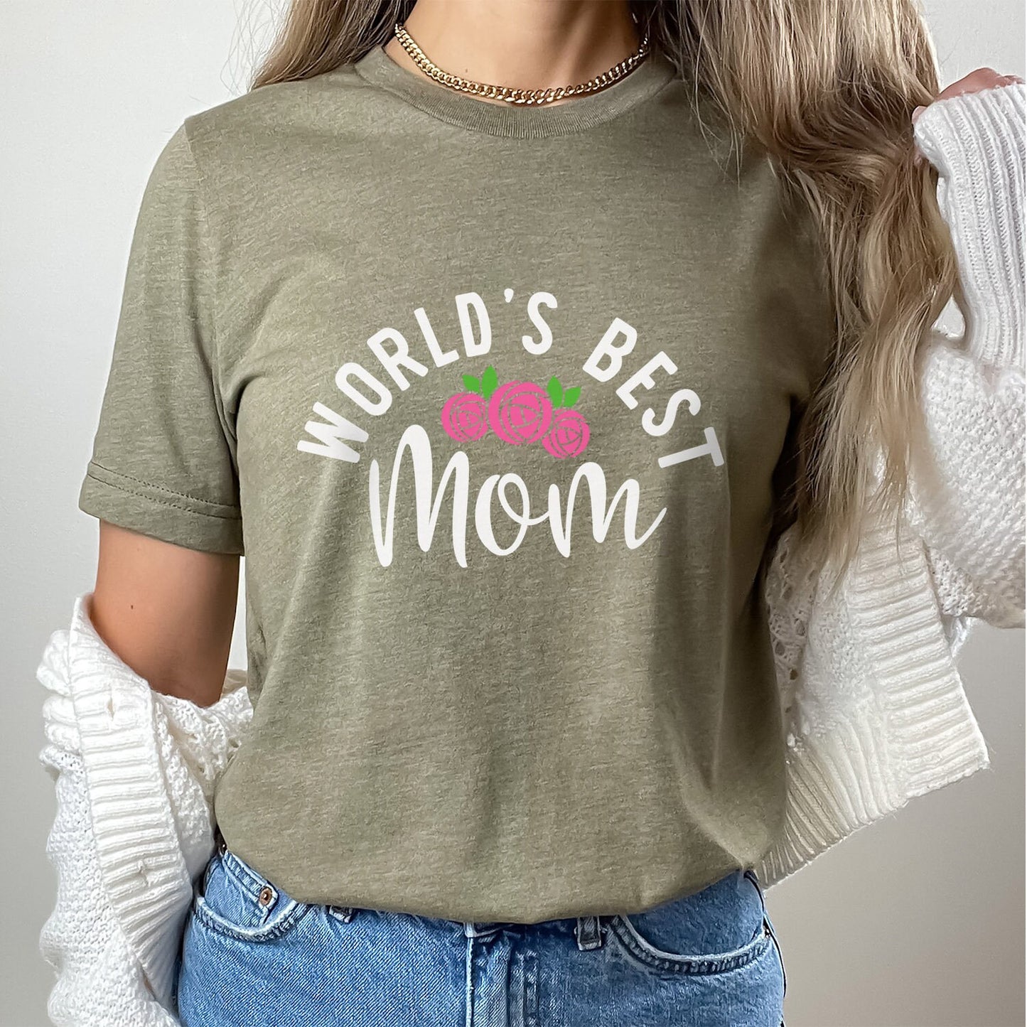 World's Best Mom Shirt, Mother T-shirt, Gift Shirt for Mom, Mother's Day Gift Shirt, Shirt for Mothers, Mom Shirt Design