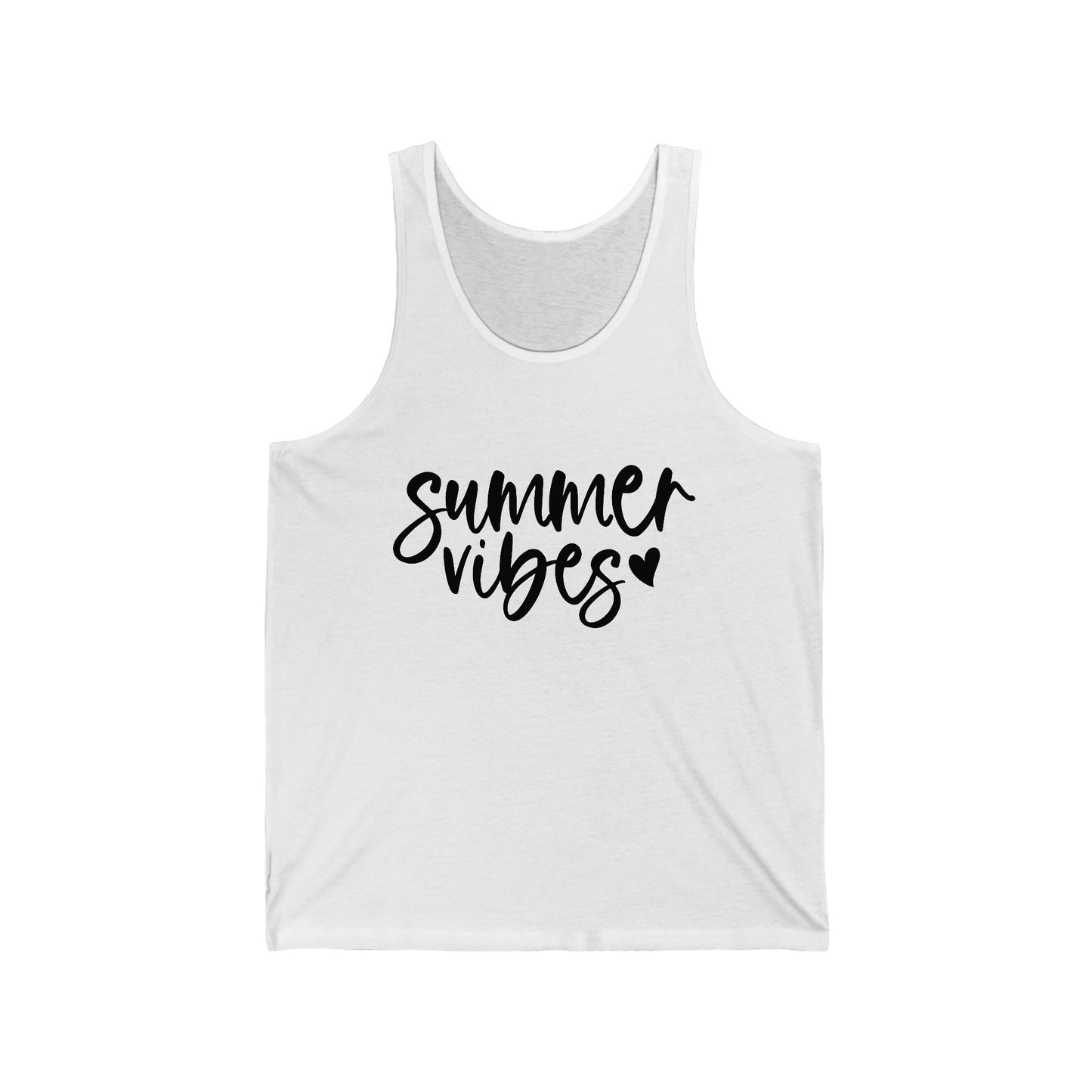 Summer Vibes Tank Top, Summer Tee for Women, Summer Shirts, Beach Tanks for Women, Vacation Shirt, Beach Shirts