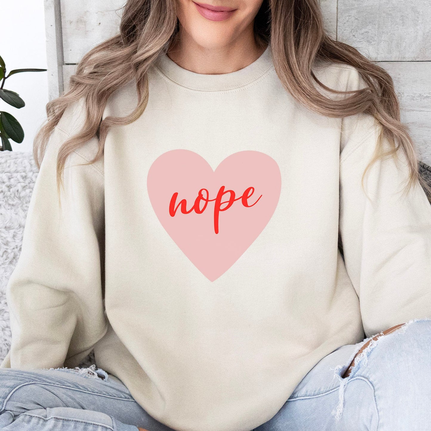 Sweat-shirt drôle de Saint-Valentin avec cœur, t-shirt de Saint-Valentin avec cœur, t-shirt à manches longues, t-shirt anti-Saint-Valentin, cadeau pour elle, cadeau pour lui