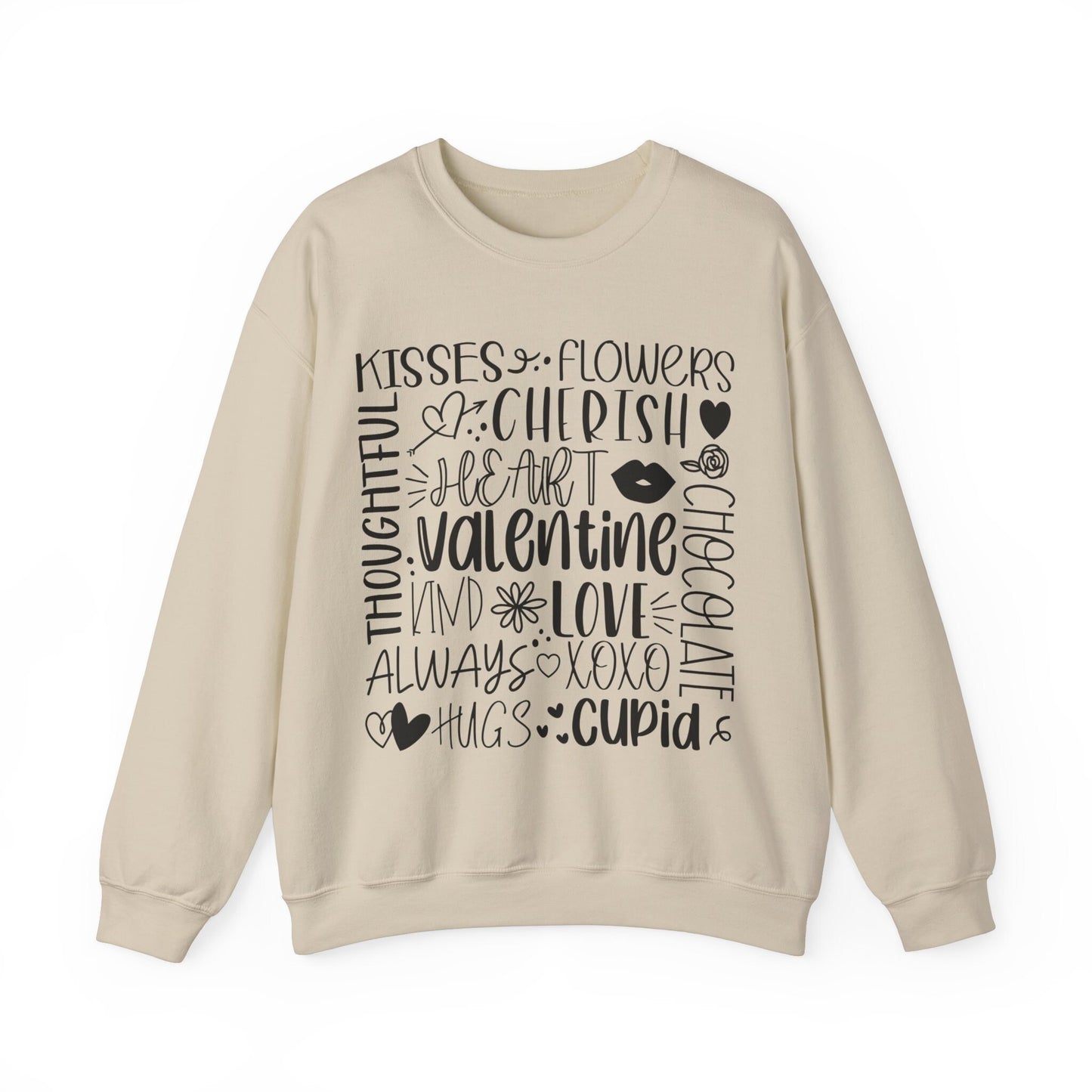 Valentinstag Love Sweatshirt, Valentinstag Langarm Love Shirt, Love Shirt mit Herz zum Valentinstag, Lustiges Valentinstag Shirt