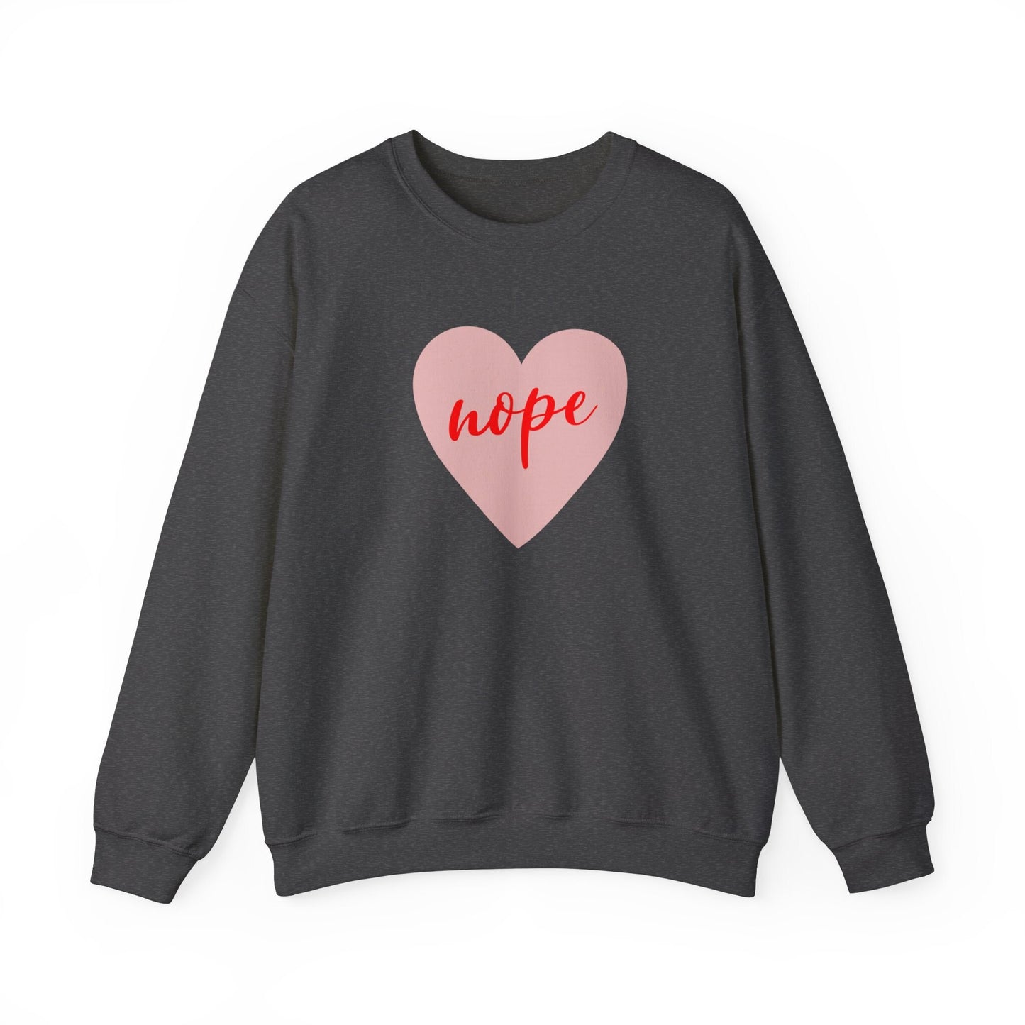 Sweat-shirt drôle de Saint-Valentin avec cœur, t-shirt de Saint-Valentin avec cœur, t-shirt à manches longues, t-shirt anti-Saint-Valentin, cadeau pour elle, cadeau pour lui