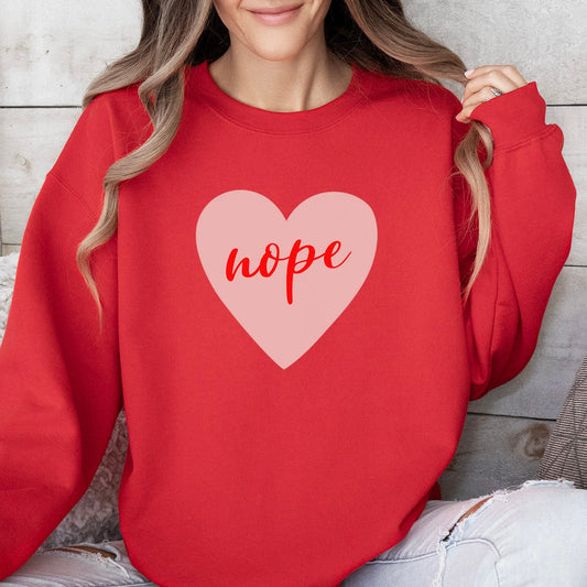 Sweat-shirt drôle de Saint-Valentin avec cœur, t-shirt de Saint-Valentin avec cœur, t-shirt à manches longues, t-shirt anti-Saint-Valentin, cadeau pour elle, cadeau pour lui