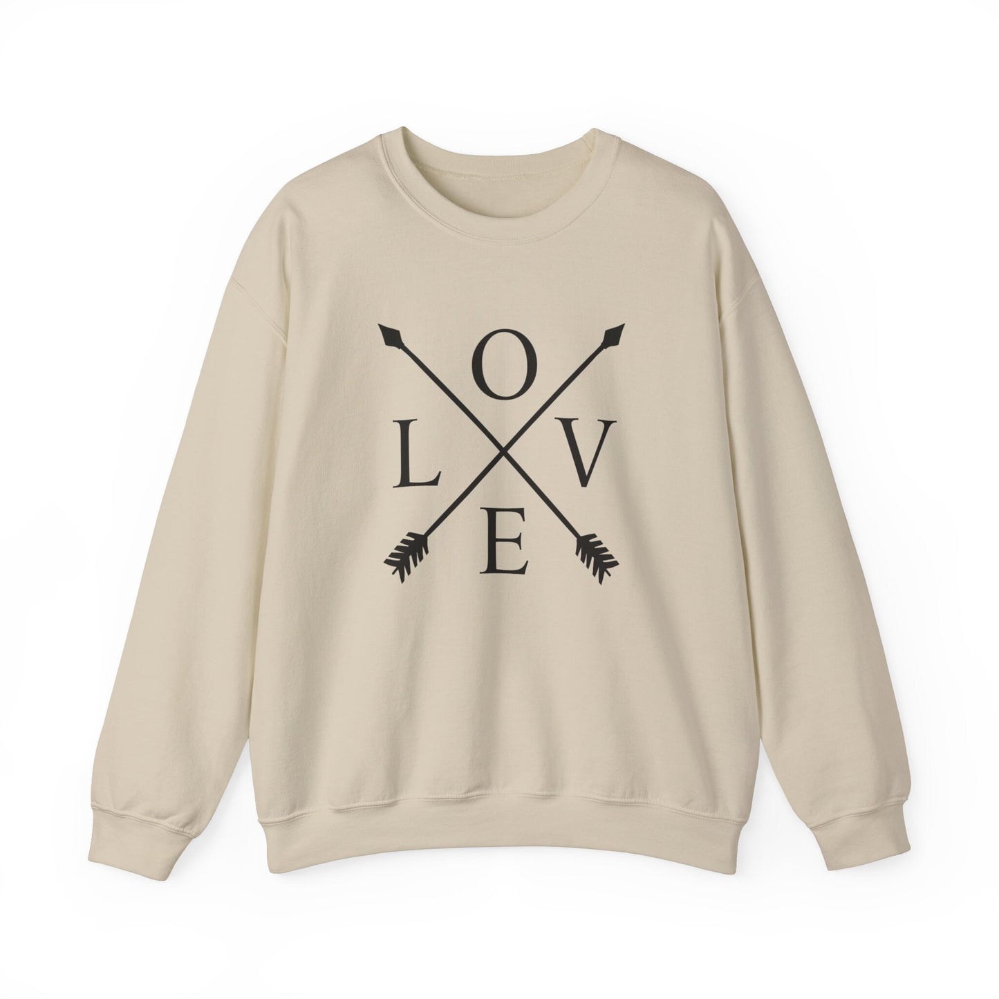 Love Arrows Funny Valentine Sweatshirt, Valentines Day Long Sleeves Love Shirt, Love Shirt for Valentines Day, Gift for Her, Gift for Him