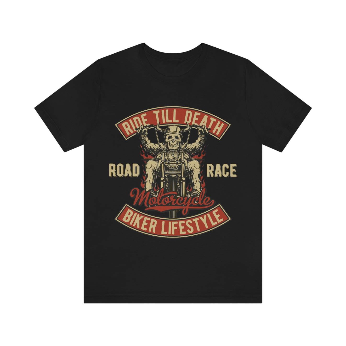 Unisex Motorcycle Biker T-Shirt