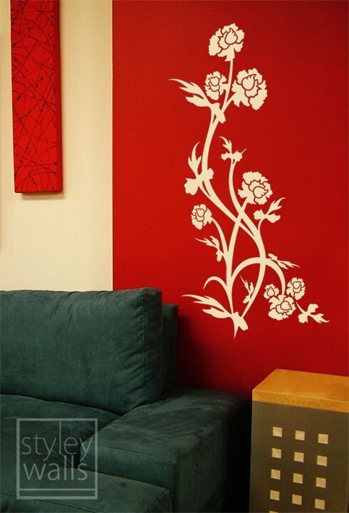 Floral Ornamental Vinly Decal