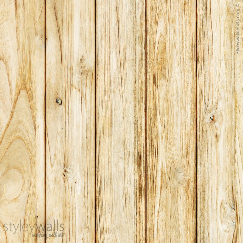 Wood Wallpaper, Yellow Wood Wallpaper, Vintage Wood Texture Wallpaper, Repositionable Fabric Wallpaper, Peel and Stick, Self Adhesive