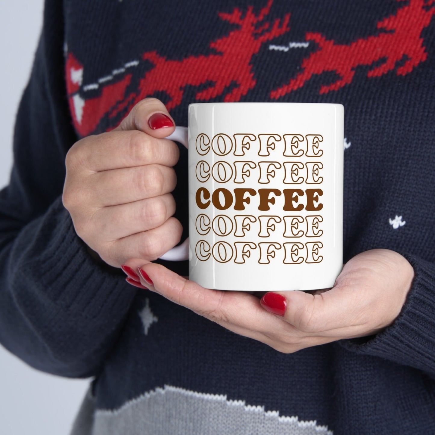 Coffee Lover Mug, Gift Coffee Mug, Inspirational Mug, Coffee Quotes Mug, Cup for Coffee or Tea, Ceramic Coffee Mug 11oz, Drink Coffee Mug