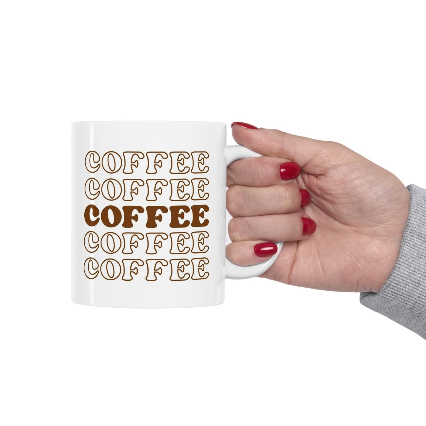 Coffee Lover Mug, Gift Coffee Mug, Inspirational Mug, Coffee Quotes Mug, Cup for Coffee or Tea, Ceramic Coffee Mug 11oz, Drink Coffee Mug