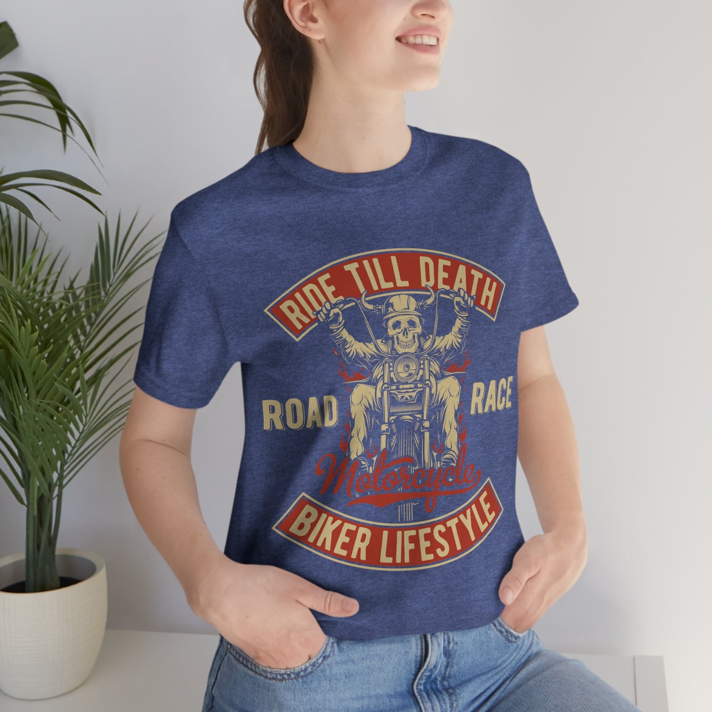 Unisex Motorcycle Biker T-Shirt