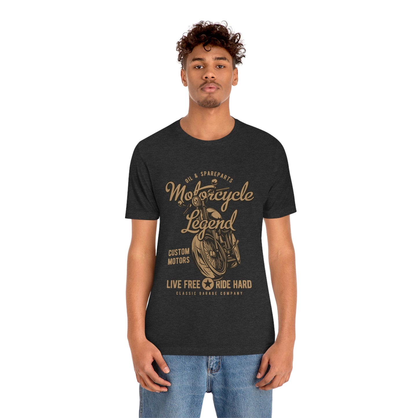 Live Free Ride Hard Motorcycle T-shirt