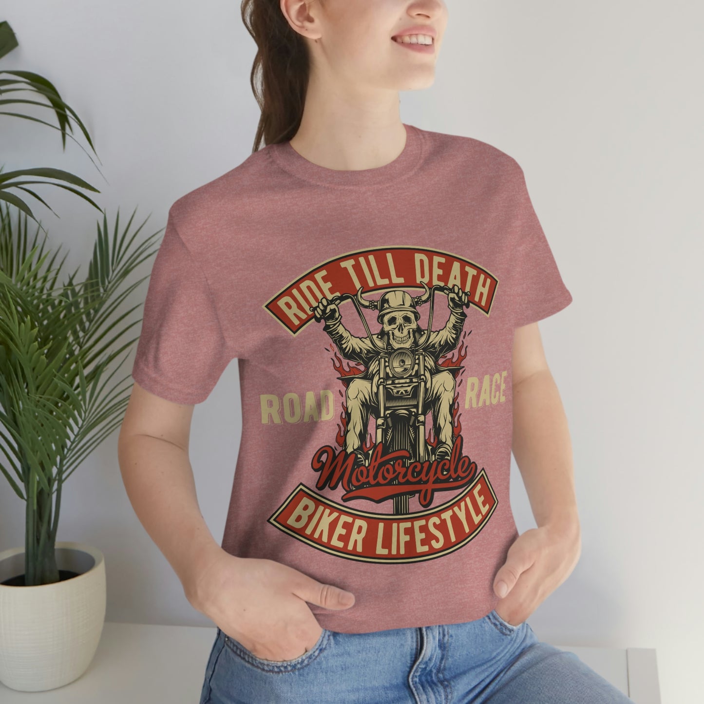 Unisex Motorcycle Biker T-Shirt