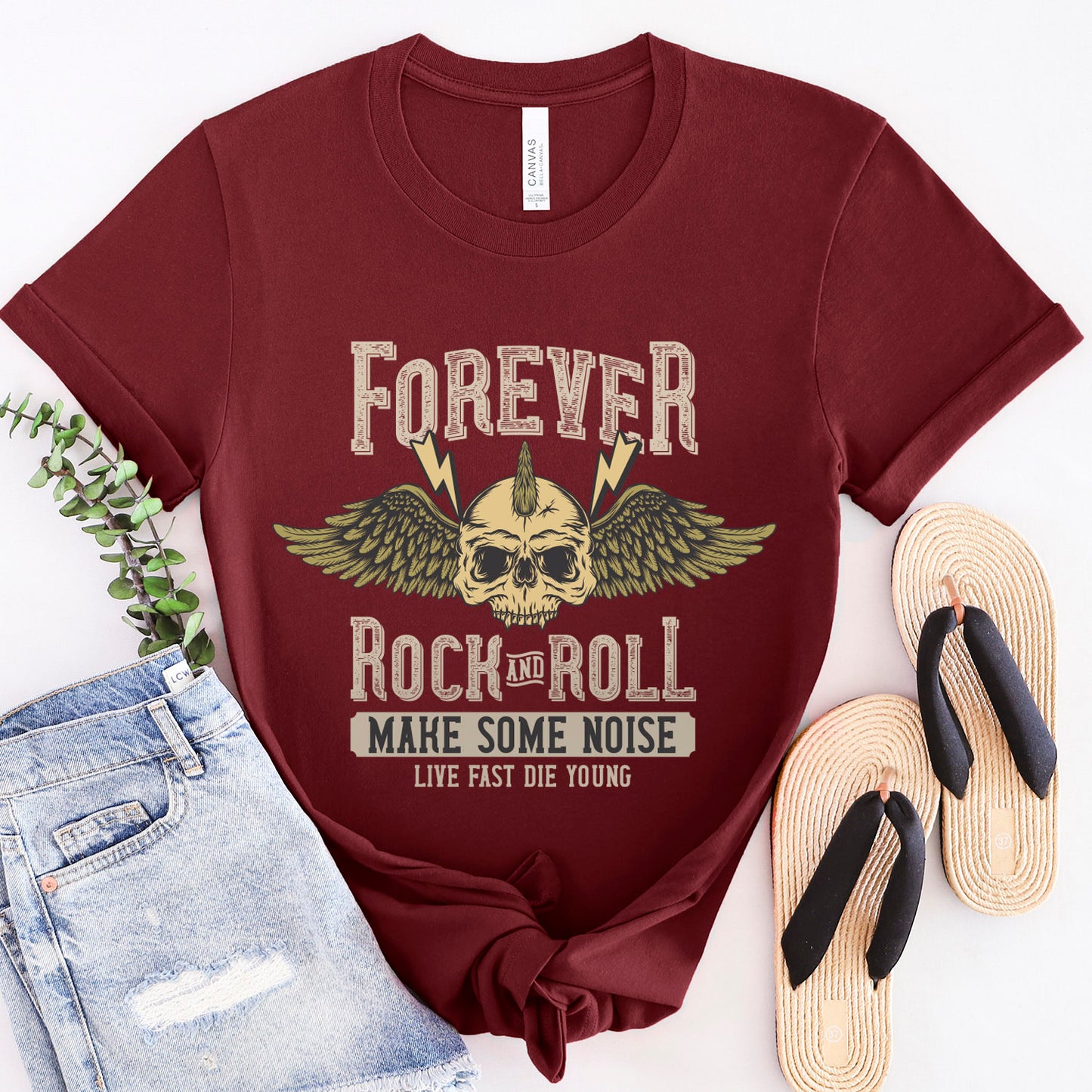 Forever Rock and Roll Music T-shirt