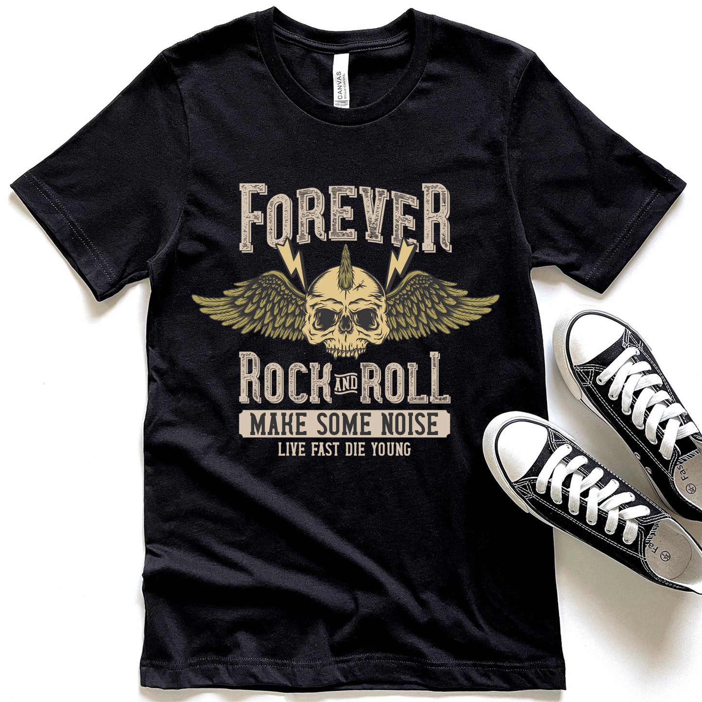 Forever Rock and Roll Music T-shirt